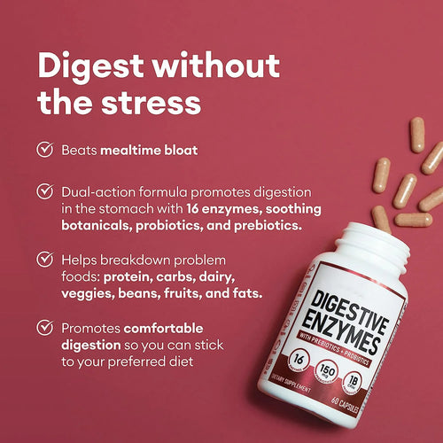 Probiotic Capsules – Digestive & Immune Support